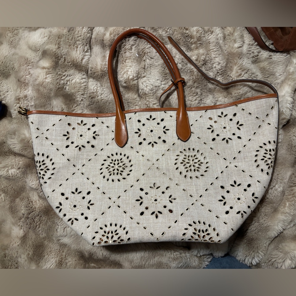 Polo by Ralph Lauren Eyelet tote - Picture 2 of 7